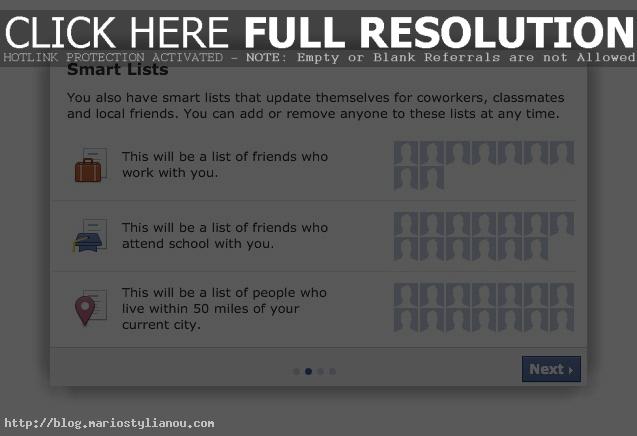 Facebook Smart Lists Facebook Smart Lists